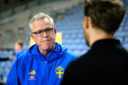 Head coach Janne Andersson of Sweden