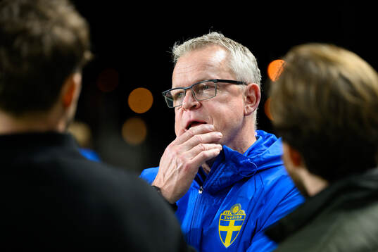 Head coach Janne Andersson of Sweden