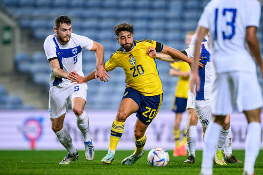 Arttu Hoskonen of Finland and Moustafa Zeidan of Sweden