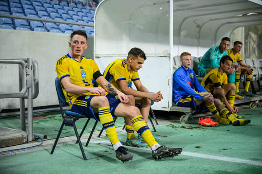 Noah Persson and Yasin Ayari of Sweden