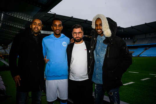 Mohamoud Dahir, Taha Ali, agent Christian Svampen och Dahir