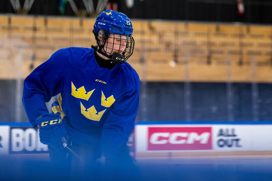 Isabelle Leijonhielm of Sweden at a practice session