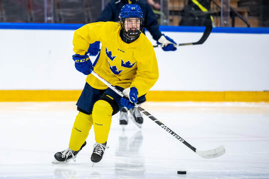 Ebba Hedqvist of Sweden at a practice session