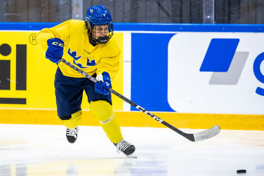 Olivia Sohrner of Sweden at a practice session