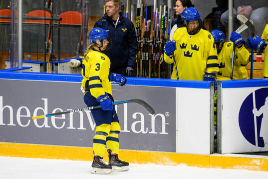 Mira Jungåker of Sweden looks dejected
