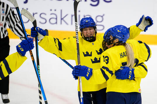 Mira Jungåker of Sweden celebrates