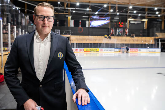 Magnus Mårtensson, sports director of the Swedish ice