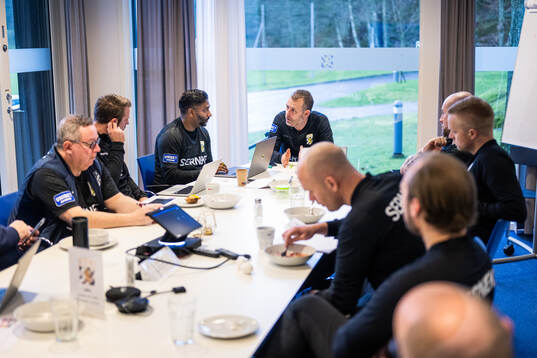 Materialförvaltare Rolf Gustavsson, assisterande tränare