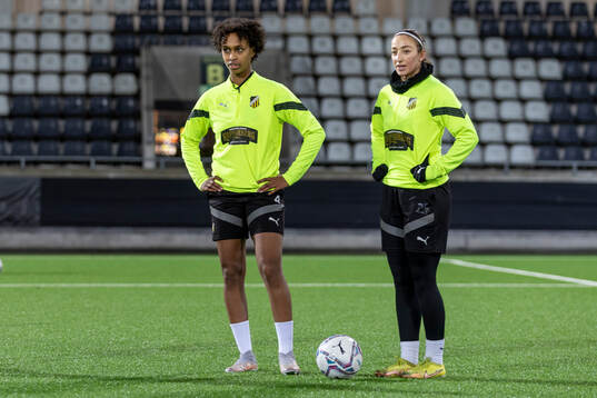 Häckens Hanna Lofthammar och Rosa Kafaji