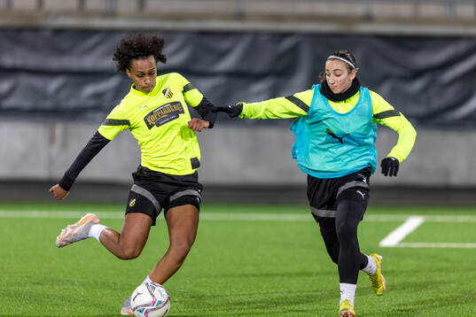 Hanna Lofthammar och Rosa Kafaji