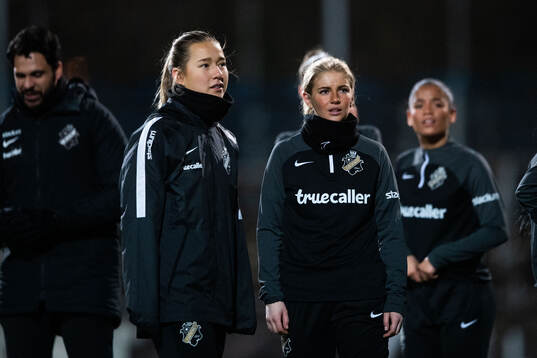 Emma Lee Engström och Wilma Ljung Klingwall