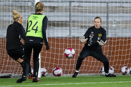 Målvakt Rebecka Wikander