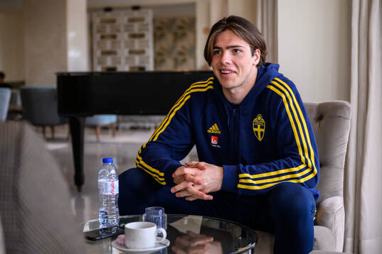 goalkeeper Jacob Widell Zetterström of the Swedish men's