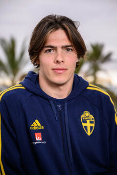 goalkeeper Jacob Widell Zetterström of the Swedish men's