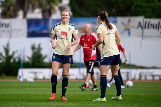 Josefin Rybrink of the Swedish women's football national