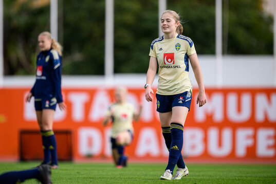 Paulina Nyström of the Swedish women's football national