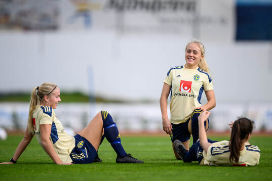 Alva Selerud of the Swedish women's football national team