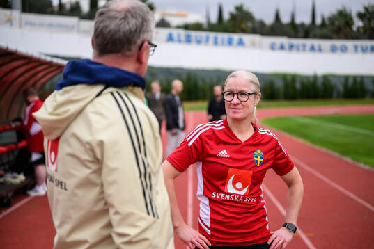 head coach janne Andersson of the Swedish men’s football