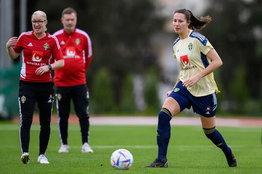 Nellie Karlsson of the Swedish women's football national