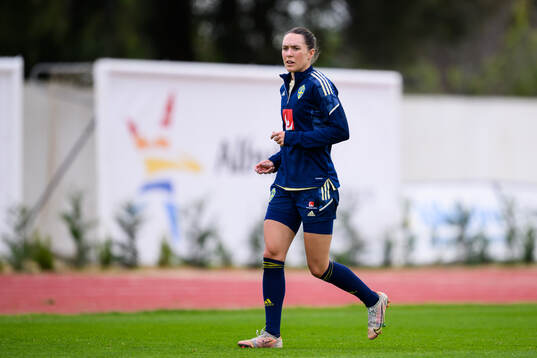 Felicia Rogic of the Swedish women's football national team