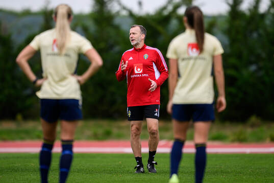 performance manager Pontus Ekblom of the Swedish women's