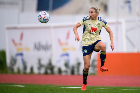 Jonna Andersson of the Swedish women's football national