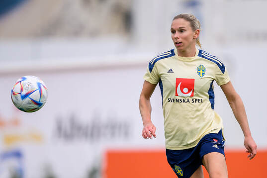 Jonna Andersson of the Swedish women's football national