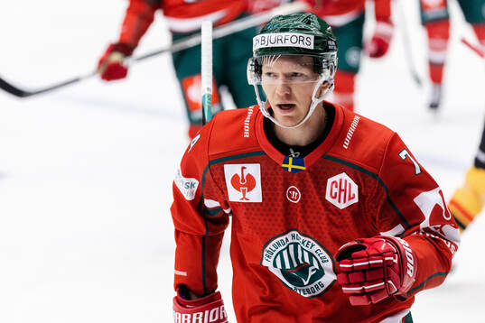 Andreas Borgman of Frölunda celebrates