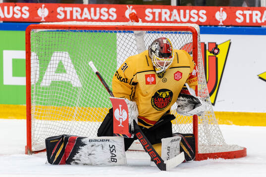 Goaltender Matteus Ward of Luleå