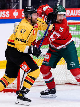 Leo Komarov of Luleå  and Anders Grönlund of Frölunda