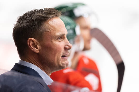 Head coach Roger Rönnberg of Frölunda