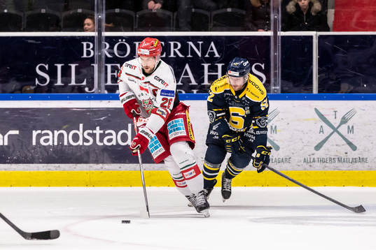 Modos Emil Wahlberg och Södertäljes Christopher Liljewall