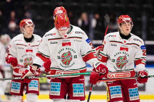 Modos Theodor Niederbach och Theo Jacobsson deppar