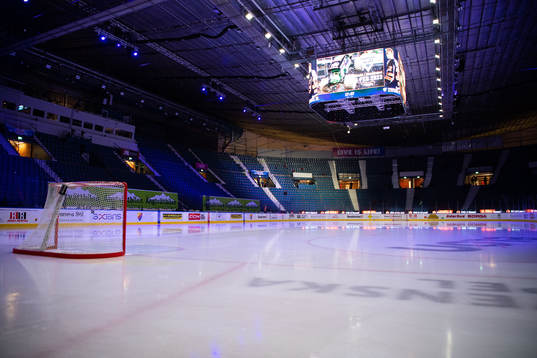 Interiör vy över Hovet