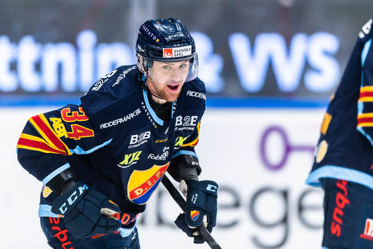Djurgårdens Daniel Brodin jublar