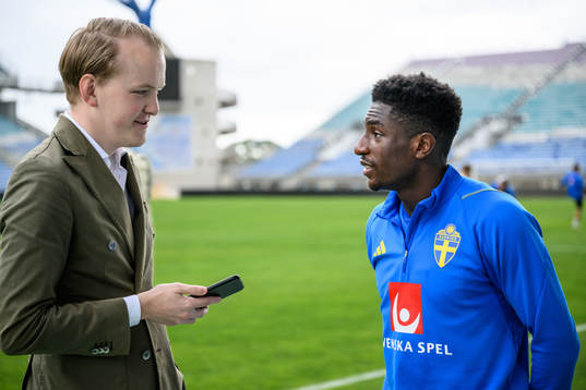 Josafat Mendes of the Swedish men's football national team