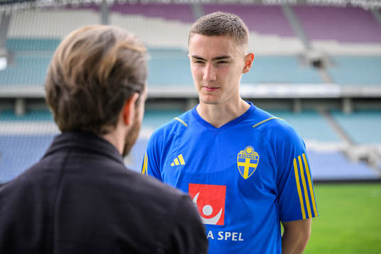 Gustaf Lagerbielke of the Swedish men's football national