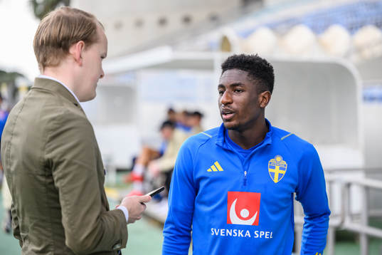 Josafat Mendes of the Swedish men's football national team