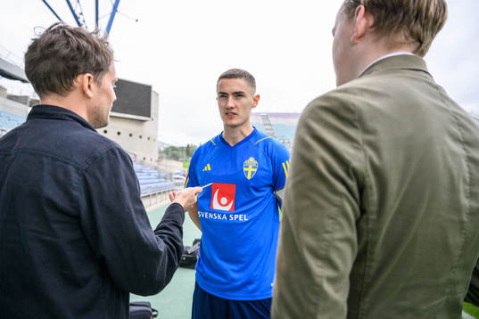 Gustaf Lagerbielke of the Swedish men's football national