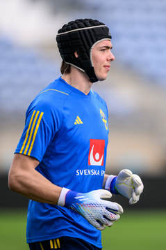 goalkeeper Jacob Widell Zetterström of the Swedish men's