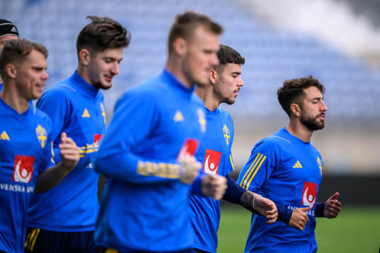 Edvin Kurtulus and Moustafa Zeidan of the Swedish men's
