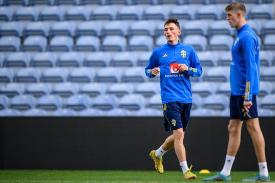Noah Persson of the Swedish men's football national team at