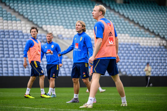 Sebastian Nanasi of the Swedish men's football national