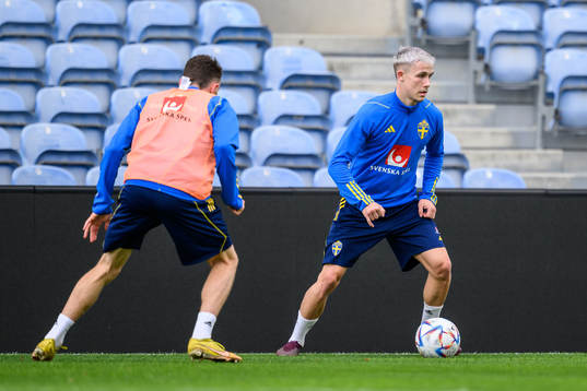 Jacob Ondrejka of the Swedish men's football national team