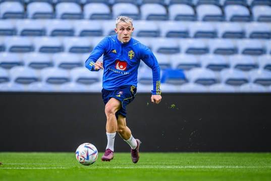 Jacob Ondrejka of the Swedish men's football national team