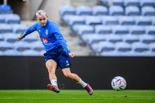 Jacob Ondrejka of the Swedish men's football national team
