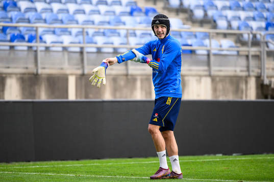 Jacob Ondrejka of the Swedish men's football national team