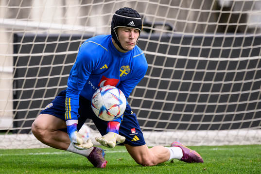 Jacob Ondrejka of the Swedish men's football national team