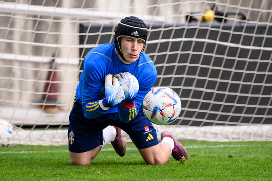 Jacob Ondrejka of the Swedish men's football national team