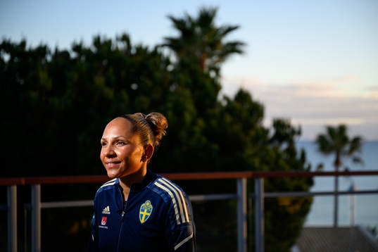 Madelen Janogy of the Swedish women's national football